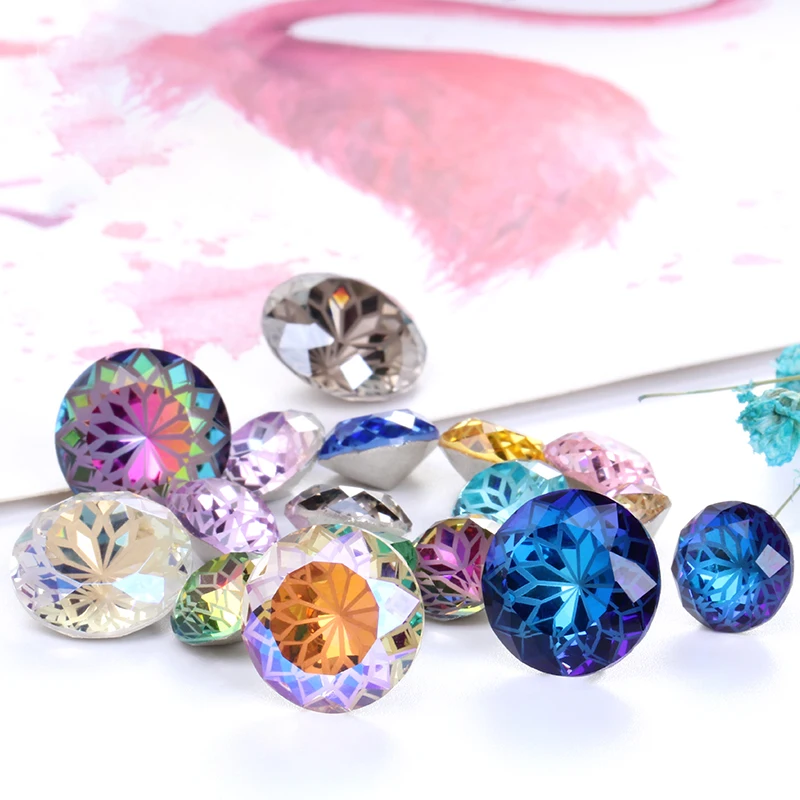 Hot fix rhinestones Resin rhinestones Non hot fix rhinestones Clear glass rhinestones Crystal rhinestones Glass rhinestones Sewing rhinestones Resin rhinestones and pearls Rhinestone crystals Non hotfix rhinestones Rhinestone accessories Rhinestones beads Astrobox Lotus Round Rhinestone Crystal Stone DIY Clothing & Accessories Glass Crystal DIY Jewelry Making Loose Beads Stone