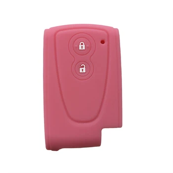 

For Daihatsu Copen La400k Smart Remote Key Silicon Cover 2 Button Fob Key Cover Case for Keychain Alarm