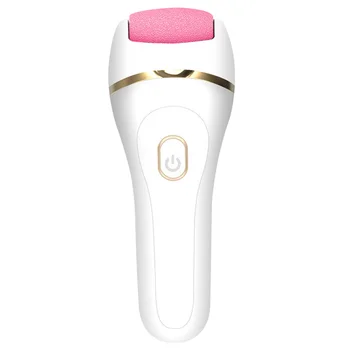 

1 Set Electric Foot File USB Charging Callus Remover Pedicure Tool Foot Dead Skin Removal Device for Home Woman Man (Pink, White
