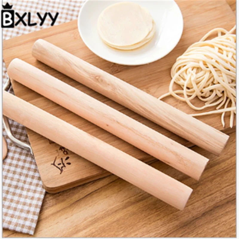 BXLYY Baking Tool Wood Rolling Pin Pressing Stick Household Dumpling Skin Kitchen Accessories Baking Dish Pastry Supplies.85z