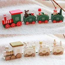 Милый маленький поезд бытовой маленький поезд для детей рождественские украшения праздничные принадлежности Adornos De Navidad Kerst Decoratie