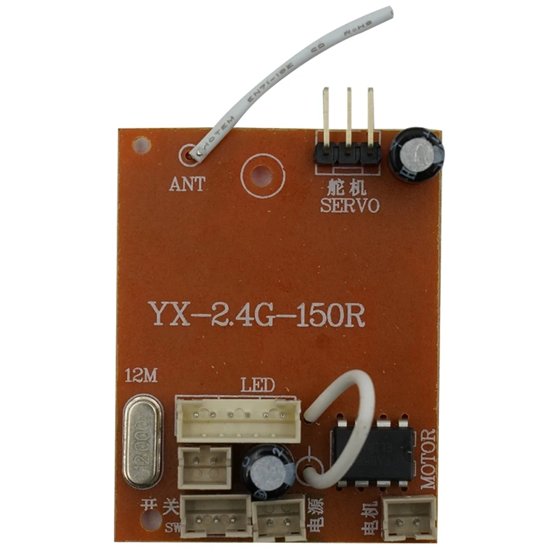 1X 2.4 G Full scale model récepteur Circuit imprimé avec antenne pour MN D90 D91 C5D6 