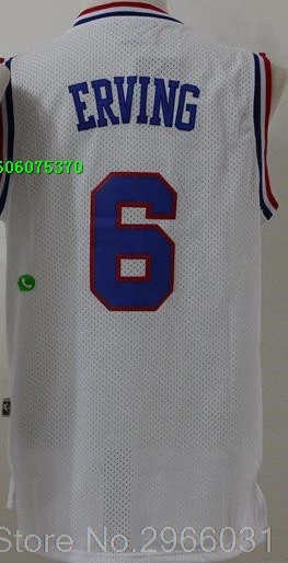 A+++ Качественная мужская одежда для взрослых#3 Allen Iverson 6 Julius Erving Jersey Philadelphia - Цвет: for men