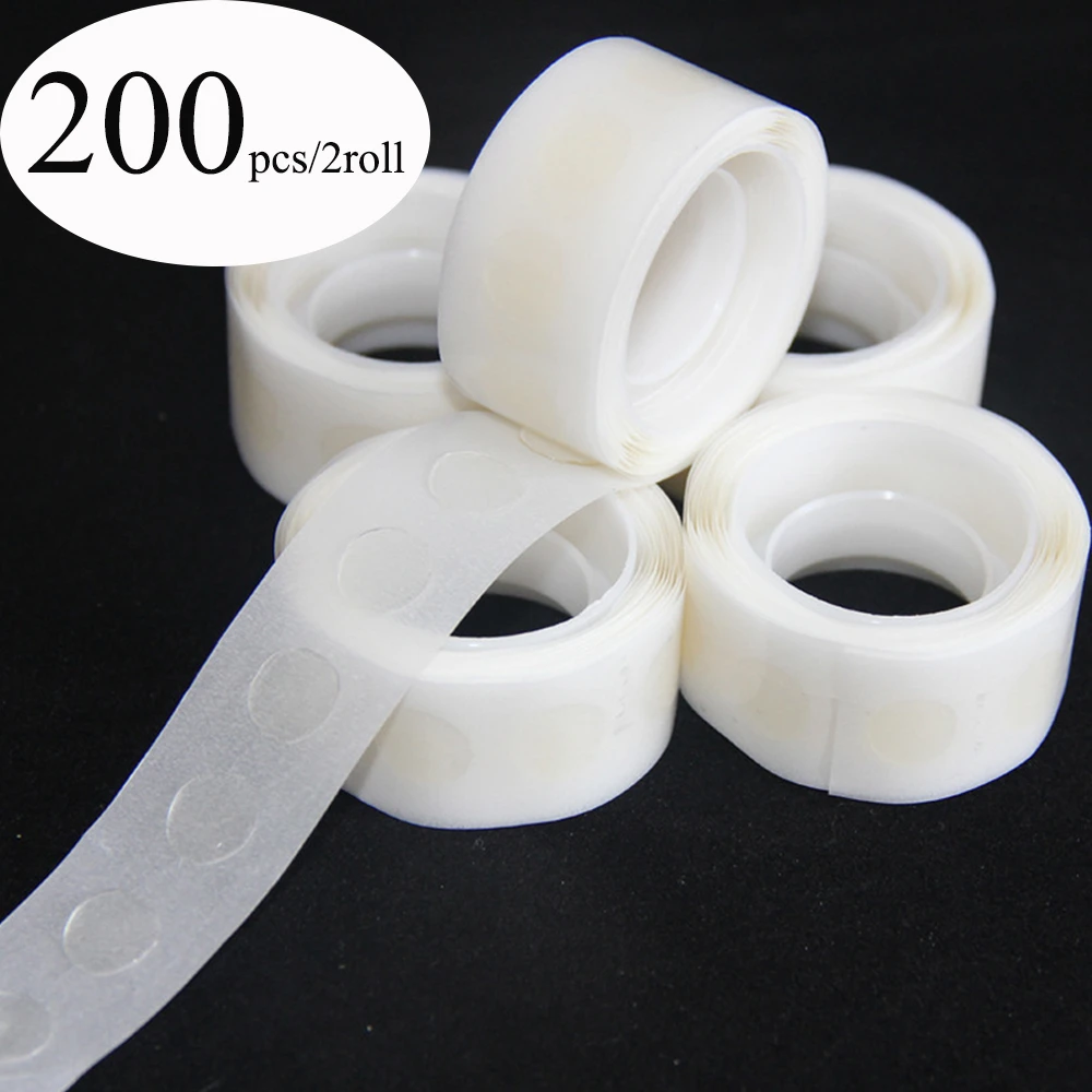 Candle Wick Sticker Transparent Candle Making Wick Stickers 200pcs