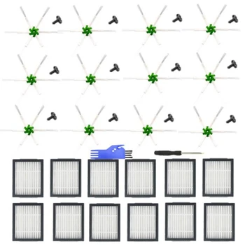 

38 PCS Vacuum Cleaner Replacement Parts Hepa Filter Side Brush for IRobot Roomba E5 E6 I7 I7+ Vacuum Cleaner Accessories