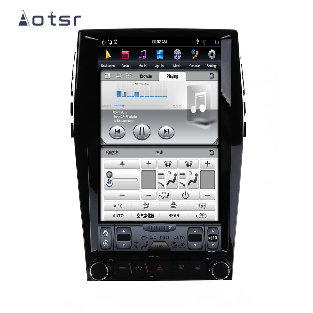 Tesla styel Android 9 автомобильный dvd-плеер gps навигация для Ford Edge- Авто радио мультимедиа палер головное устройство магнитофон