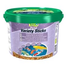 Корм Tetra Pond Variety Sticks Complete Food Blend for All Pond Fish смесь трёх видов палочек для прудовых рыб 10л Корм Tetra Pond Variety Sticks Complete Food Blend for All Pond Fish смесь трёх видов палочек для прудовых рыб 10л