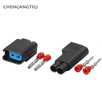 

5 sets 2pin way male or female Wheel ABS Sensor Connector Plug Automotive Motor Car Engine Lamp Socket For Cars DJ7022Q-1.5-11