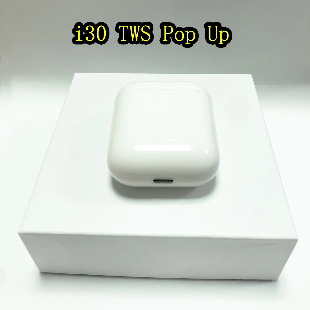 

Original i30 TWS Pop-up Window Mini Bluetooth Earphone Earbuds LK TE9 Wireless Earphones PK i20 i12 i10 i60 i100 i200 i30 tws