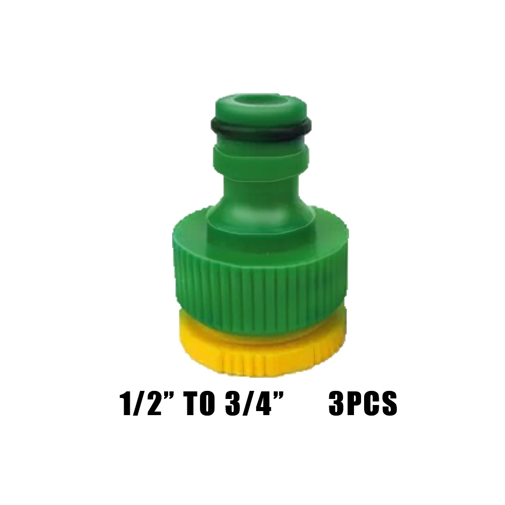 3 4\" Female Thread Quick Connector Faucet Adapter Garden 1 2\" Hose
