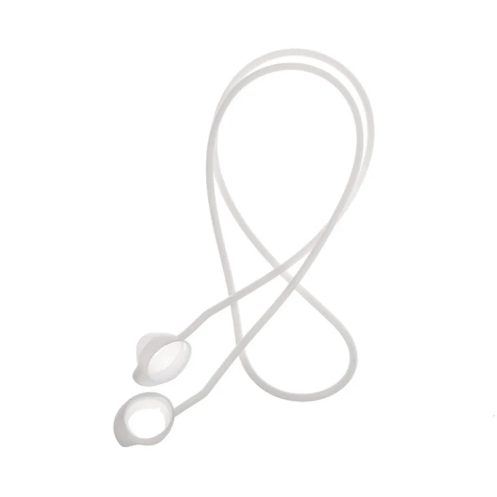 Мягкий силиконовый шнур против потери для samsung galaxy buds кабель наушников шнур для samsung gear Icon X аксессуары для наушников - Цвет: Серый