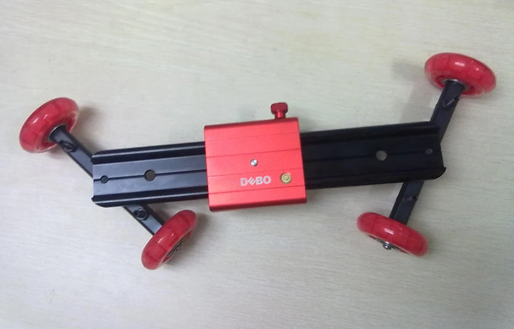 Столешница Долли мини автомобиль Скейтер трек слайдер Супер Mute для DSLR камеры