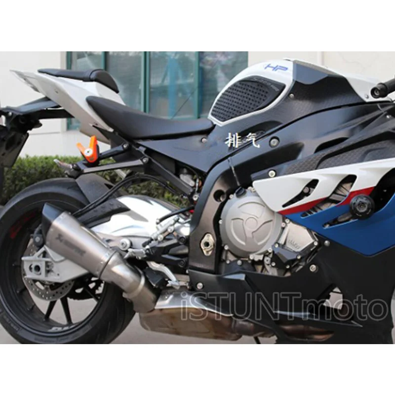 Слипоны для BMW S1000RR- S1000RR 2010- мотоцикл Akrapovic выхлопная Модифицированная труба с дБ глушитель