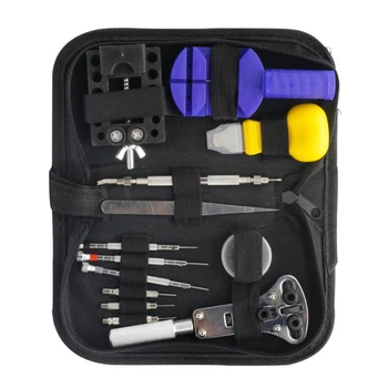

13 PIECE/sets Repair Table Tools Hand Tool Watch Clock Repair Tool Kit Opener Link Pin Remover Set Spring Bar Watchmaker Tools