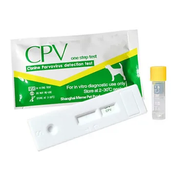 

Pet Test Paper Cat Dogs Home Health Detection for Canine Distemper CPV Canine Parvovirus Immunization Testing Card