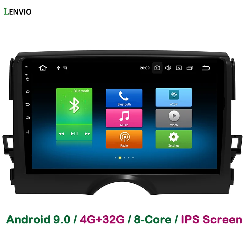 Lenvio ips 4 Гб Оперативная память 32G Встроенная память Octa Core Android 9,0 автомобильный DVD gps плеер для Toyota Reiz Mark X 2011 2012 2013