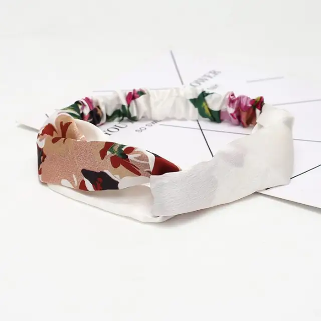 2021 Women Solid Headband Turban Elastic Headwear Head Wrap Women Hair Accessories for Women Striped Hair Bands 3