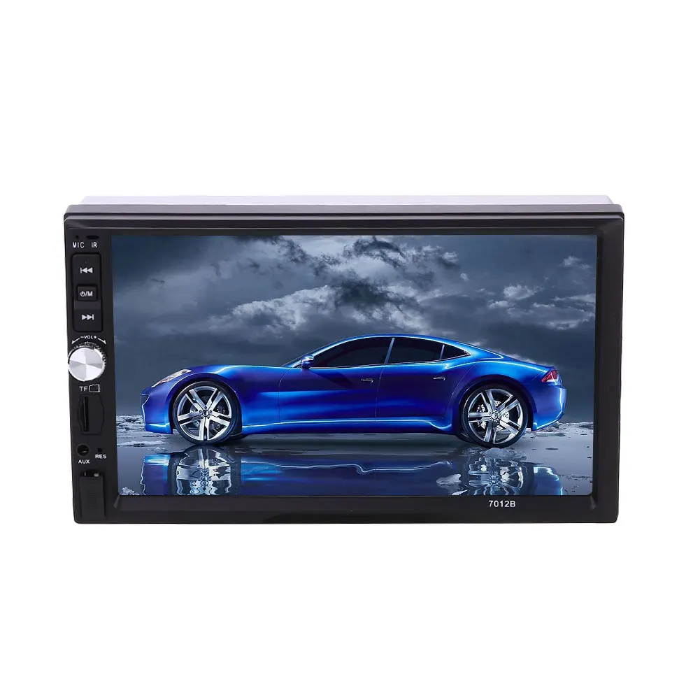 Авто MP5 плеер Bluetooth FM/USB/AUX 7 дюймов 7-дюймовый TFT экран автомобиля MP5 плеер lcd сенсорный экран Поддержка TF карты 32G громкой связи