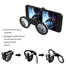 Эргономичные легко носить 3D очки складной Ультра светильник практичные для домашнего использования очки Кино ТВ светильник вес Виртуальная реальность Универсальный