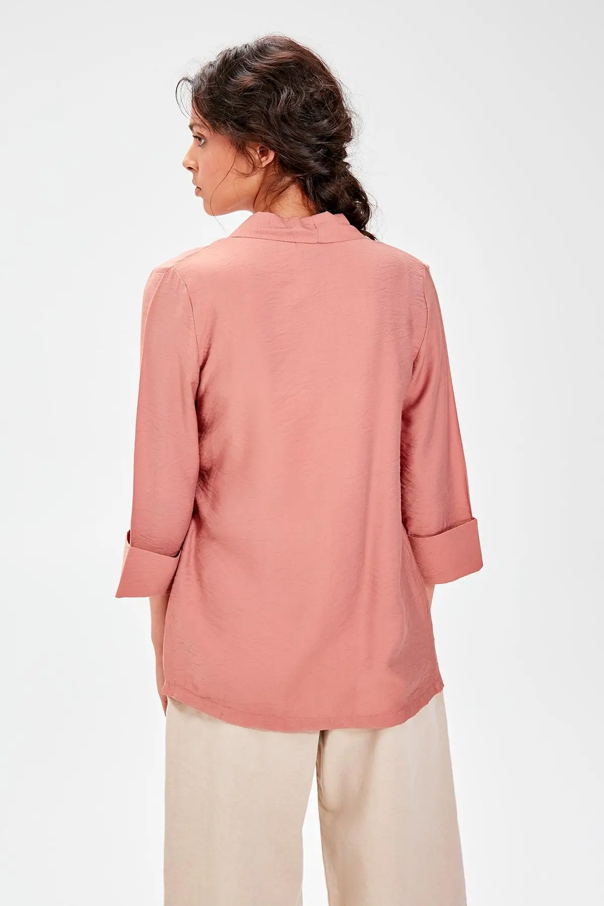 astounding  Trendyol Color Rose Classic Ceket TWOAW20CE0009