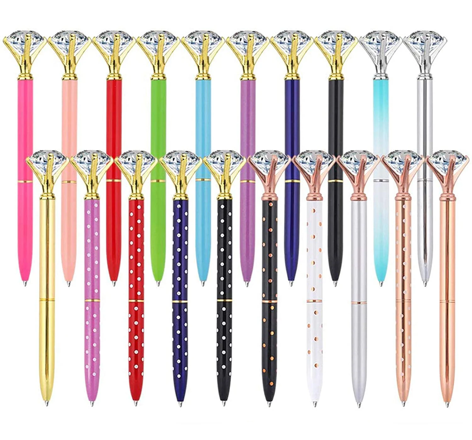 Diamond Pens Cute Ballpoint Pens Diamond Pen Office Supplies Décor Gifts for ... 