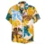 Мужская гавайская рубашка, мужская повседневная camisa masculina, пляжные рубашки с принтом, брендовая одежда с коротким рукавом, Этническая футболка 3XL # g3 #1224q25 - изображение