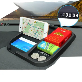 

Lsrtw2017 Abs Car Dashboard Cellphone Storage Plate for Audi A4 A3 A6 Q3 Q5