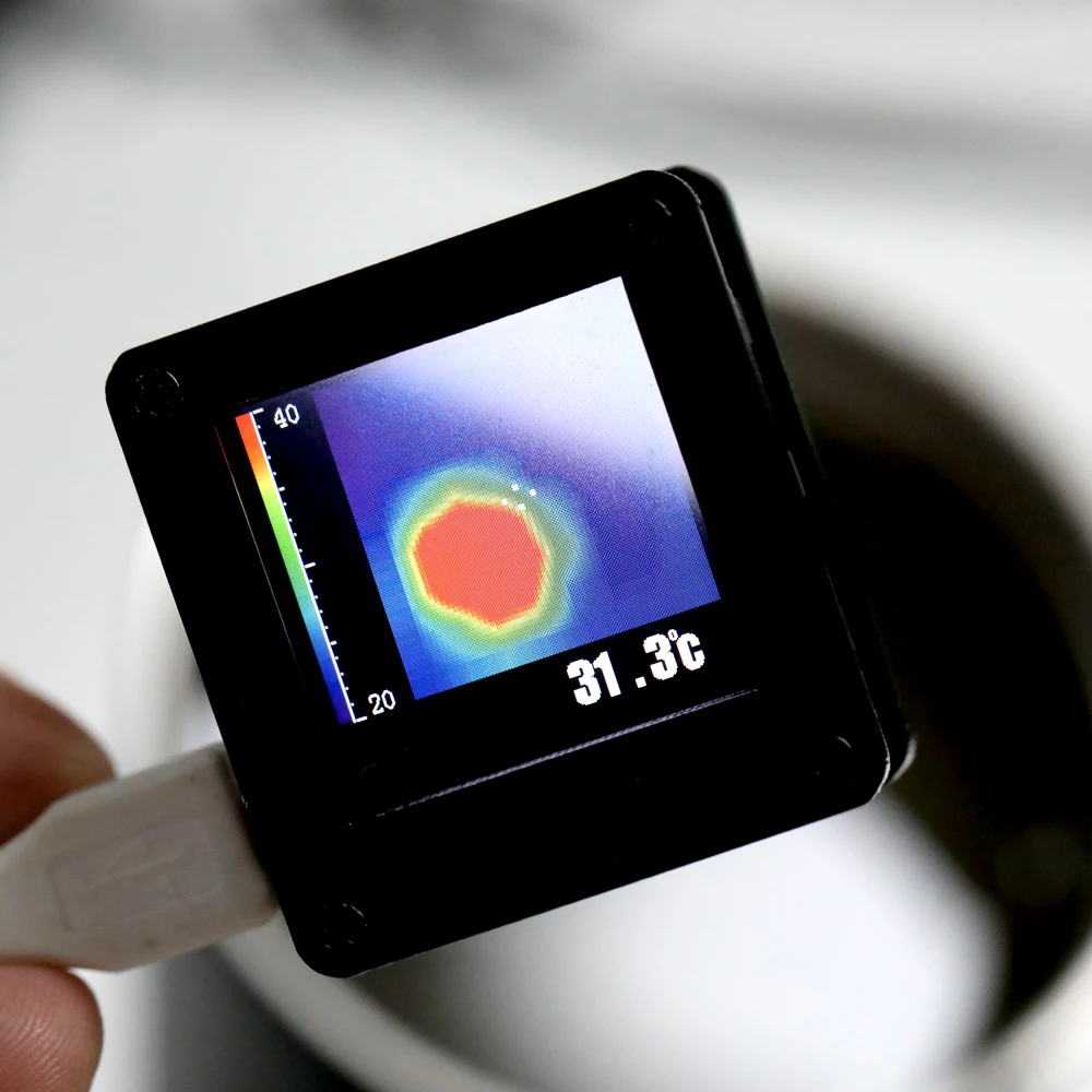 

AMG8833 IR Infrared Thermal Imager Array Temperature Sensor USB 5V infrared thermometer 7M Farthest Detection Distance Housing