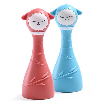 

Baby Rattles Music Sand Hammer Toy Newborns Flashing Educational Teether Toys For Baby Sleep Toy