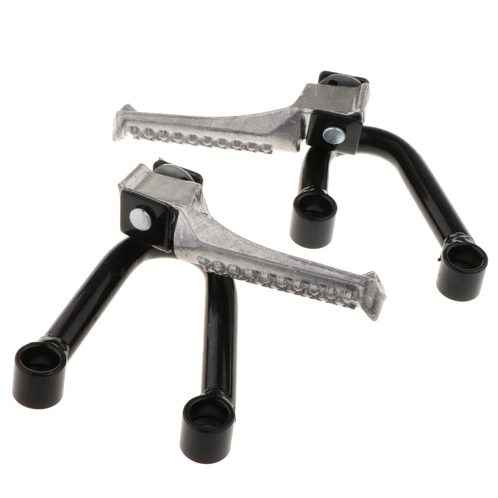 1 Pair Motorcycle Footpegs Rear Passenger Foot Pegs Foot Rests Pedal Bracket Mount Universal Aluminum 1 Pair Motorcycle Footpegs Rear Passenger Foot Pegs Foot Rests Pedal Bracket Mount Universal Aluminum