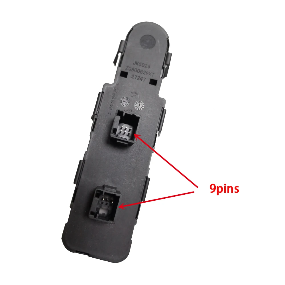 Botonera Elevalunas Para Citroen Para C4 2004-2010, Interruptor De Ventana  Eléctrico Delantero Izquierdo Y Derecho, Panel De Botones De Control  Botonera Ventanilla (Tamaño : Frente derecho) : : Coche y moto