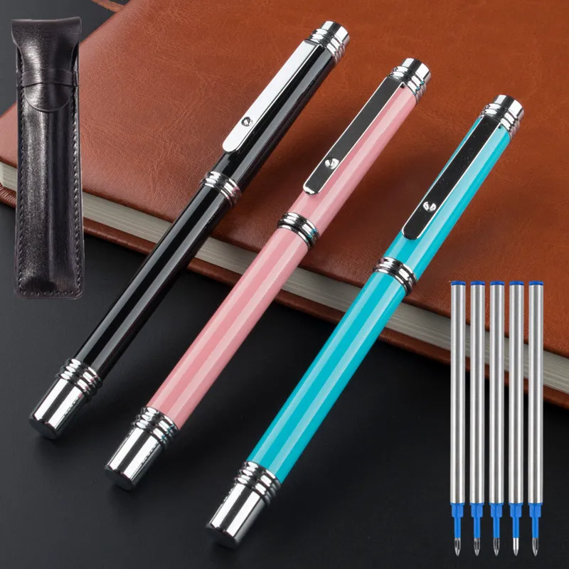 

Classic Design Metal Roller Ballpoint Pen Business Men Luxury Writing Gift Pen