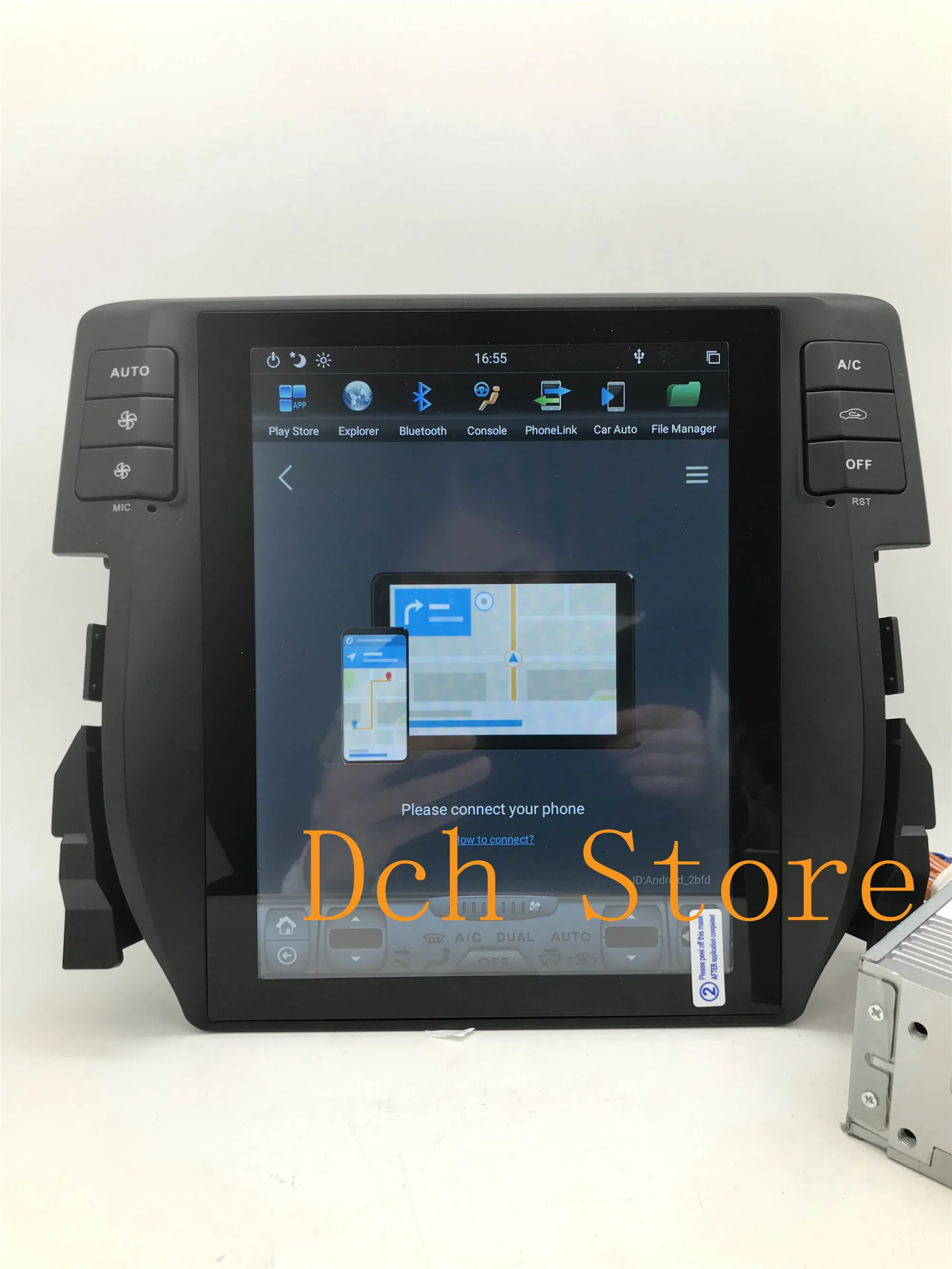 Вертикальный экран в стиле Tesla Android 9 0 автомобильный DVD GPS навигатор плеер для Honda