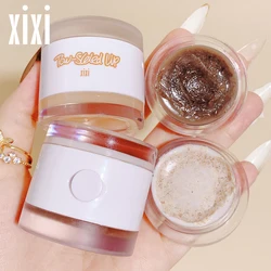 Deep Moisturizing Jelly Transparent Lip Mask & Lip Scrub Double Lip Care Crystal Lip Balm Nourishing Fade Lip Lines Brighten Lip