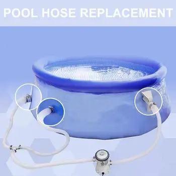 

Swimming pool replacement hose pump tub pump hose filter pump efficient water flow durable polyethylene plastic easy to install