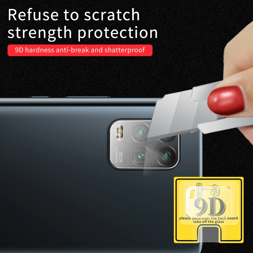 9D полное покрытие объектива камеры закаленное стекло для Xiaomi Mi 10 Note Mi10 Pro 5G Lite