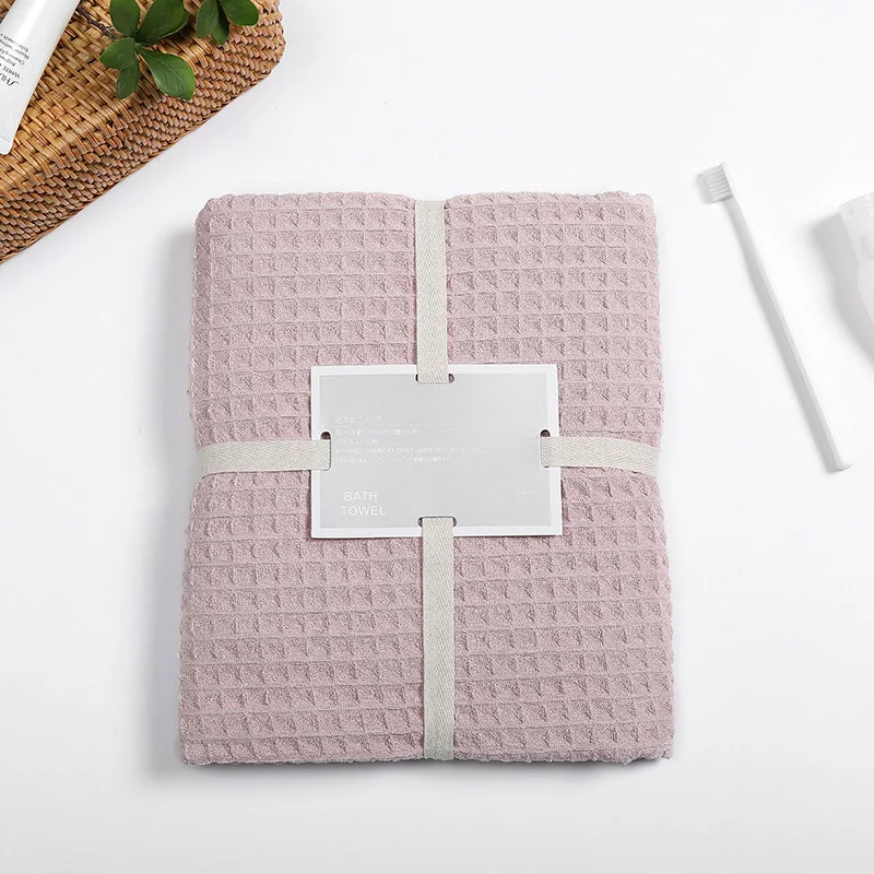 Bath Towel pink YIANSHU качественное однотонное цветное банное полотенце с различными цветами быстросохнущее полотенце для волос для дома, путешествий, отеля, пляжа - Цвет: Bath Towel pink