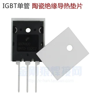 

Inverter Welding Machine IGBT Single Tube Insulating and Thermally Conductive Ceramic Gasket Perforated TO-264 Alumina 1mm-Thick