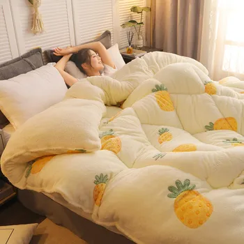 

Comfortable And Soft High Grade Quilts Colorful Style Thicken Duvet Very Warm Comforter 11 Styles Choose Home Bedding Blankets