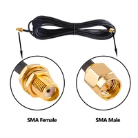Hunting Camera Antenna Extension Cord SMA Male To Female Bulkhead RG174 Cable For Coax WiFi 2G 3G 4G Network Card Router Antenna - Image 5