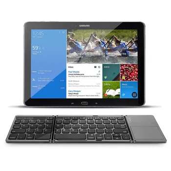 

Tri-Fold Keyboard Mini Touch 3.0 Bluetooth Keyboard For IPad Samsung Dex Win iOS Android System ABS Touchpad With Mouse