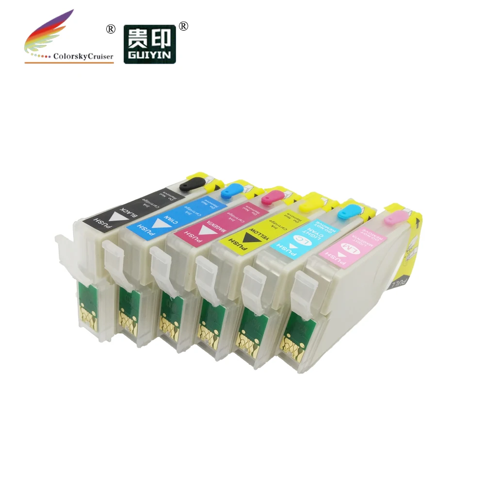 (RCE IC6CL50) Заправляемый картридж с чернилами для Epson IC6CL50|ink cartridge|ink cartridge for epsoncartridge