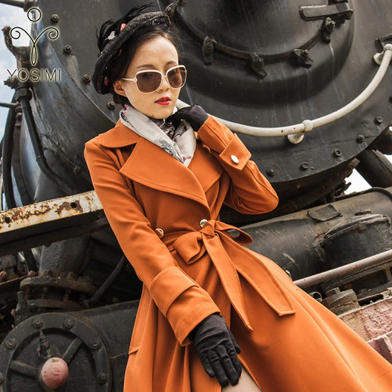 Women V-neck Vintage Blouse 2020 Spring Summer