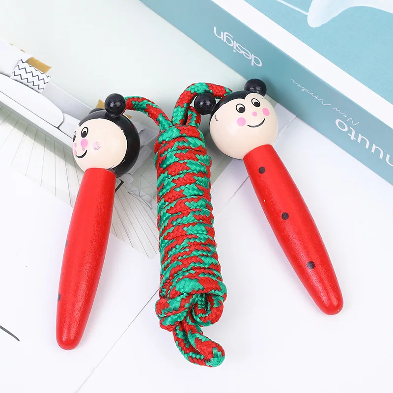 Skipping Rope crossfit 2m jump Rope Cotton Speed Aerobic Fitness Jumping Sports Equipment Suitable for Children