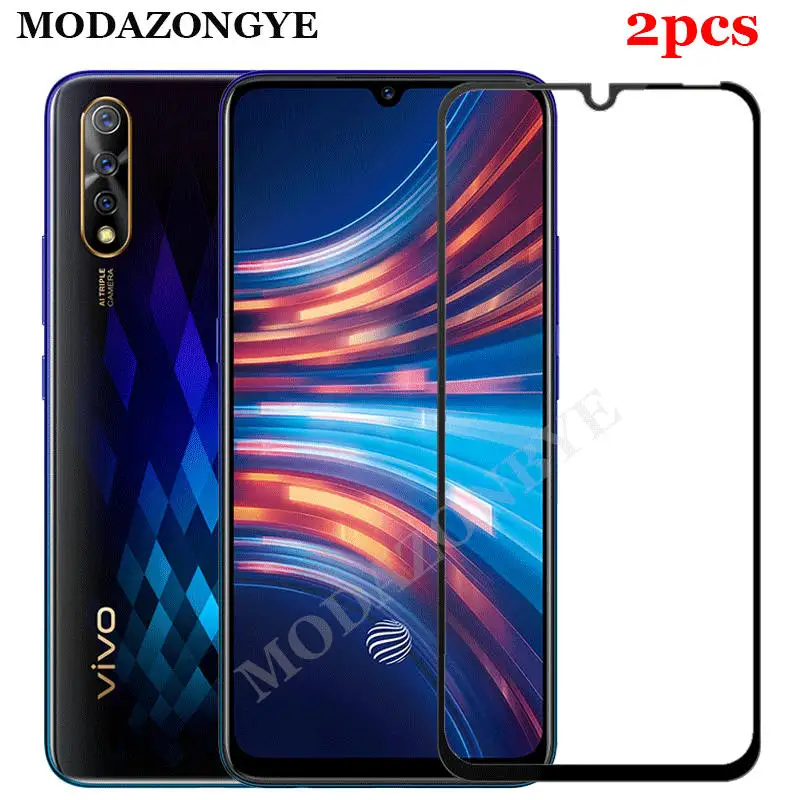 2 шт. закаленное стекло для VIVO V17 Neo защита экрана стекло для VIVO V17 Neo V17Neo полное покрытие стеклянная защитная пленка