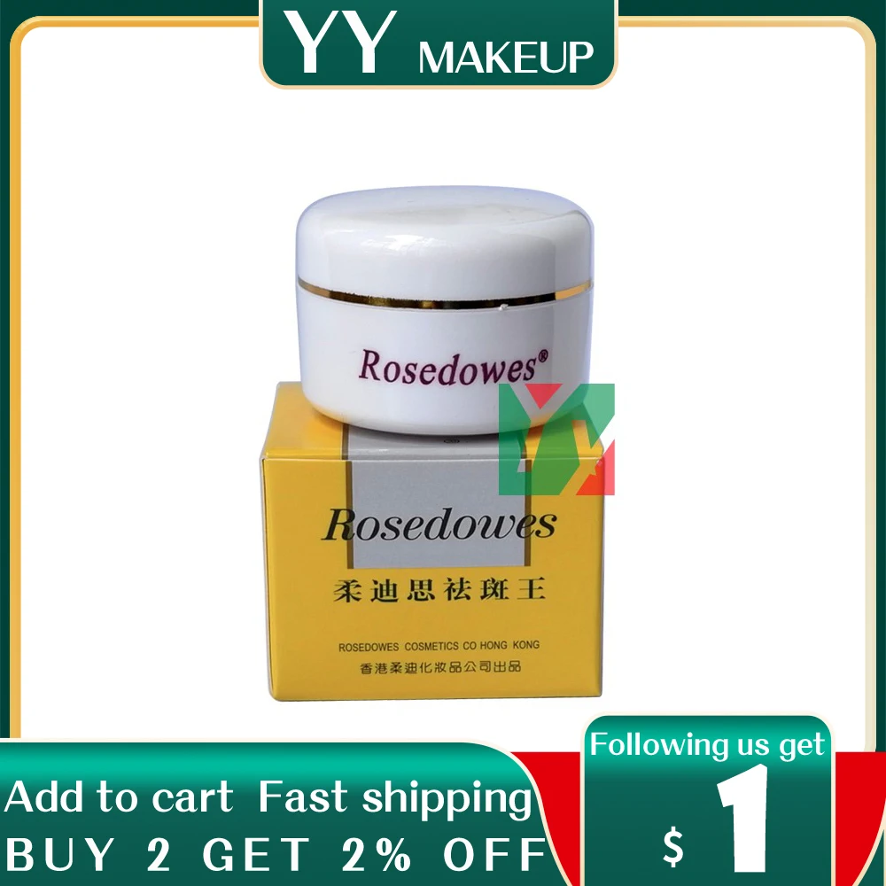 wholesale & retail rosedowes rodi red white yellow color eliminating freckle cream 18g/pcs | Красота и здоровье