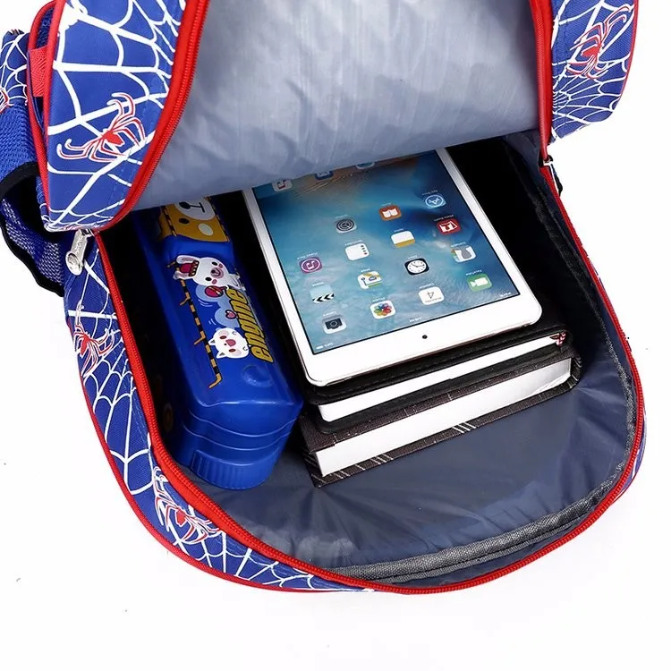 オリジナルディズニープリンセス雪と氷のスパイダーマンのおもちゃ総動員子供の通学学生