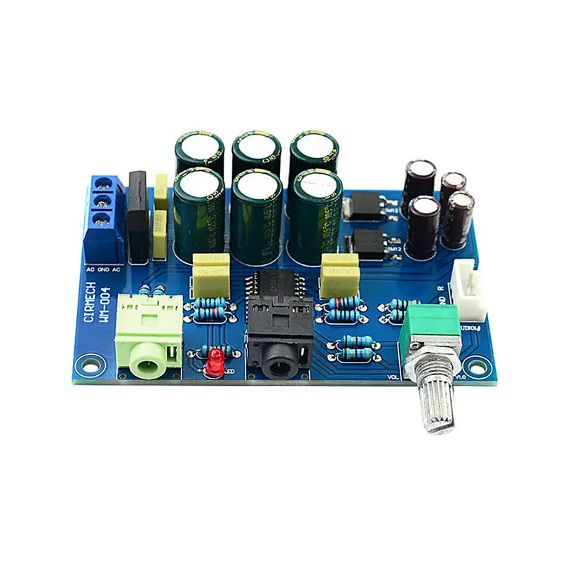 Tpa6120 Headphone Amplifier Board Hifi Tpa6120A2 Enthusiast Headphones Amp Amplificador Zero Noise Diy