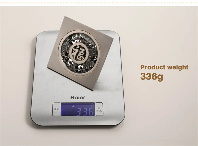 Hideep Bathroom Copper Deodorizing Floor Drain Pest Control Anti-Water Bronze Vintage Floor Drain Manufacturers Direct Selling