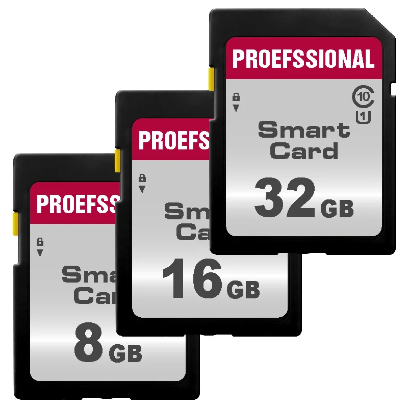 

2019 new arrival flash memory card 4GB 8GB 16GB 32GB 64GB 128GB 256GB SD card high speed class 10 SDXC/SDHC SD Card
